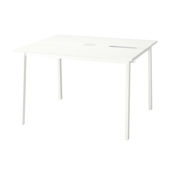 A white MITTZON conference table