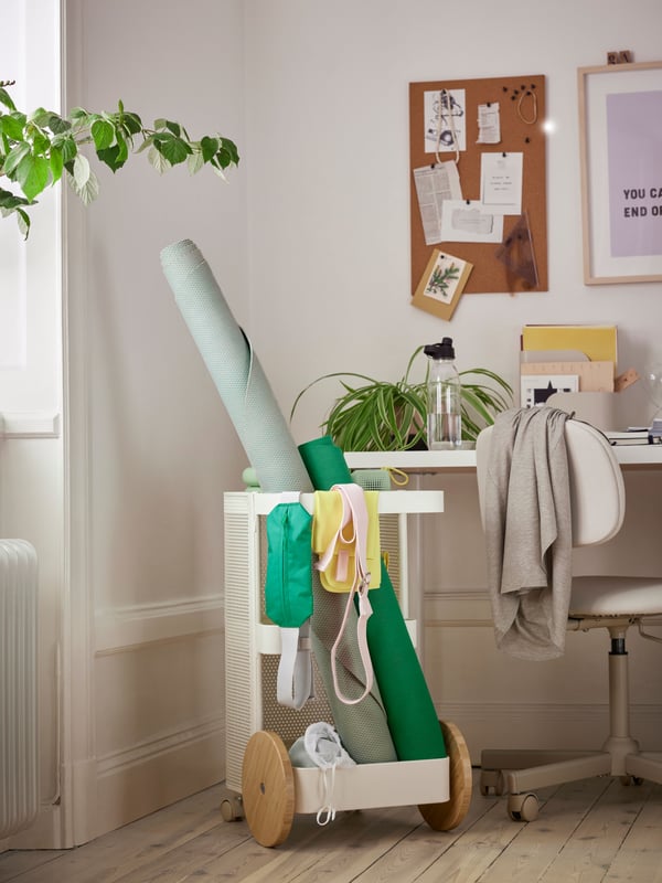 A white DAJLIEN trolley