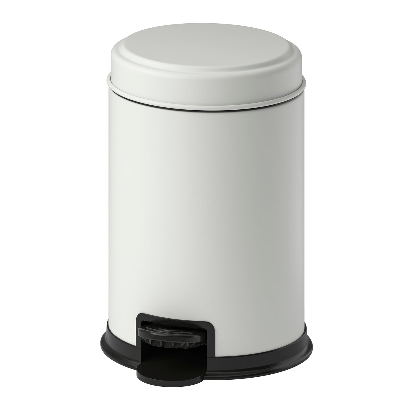IKEA PÄRLSLINKE avfallshink, vit, 3 l