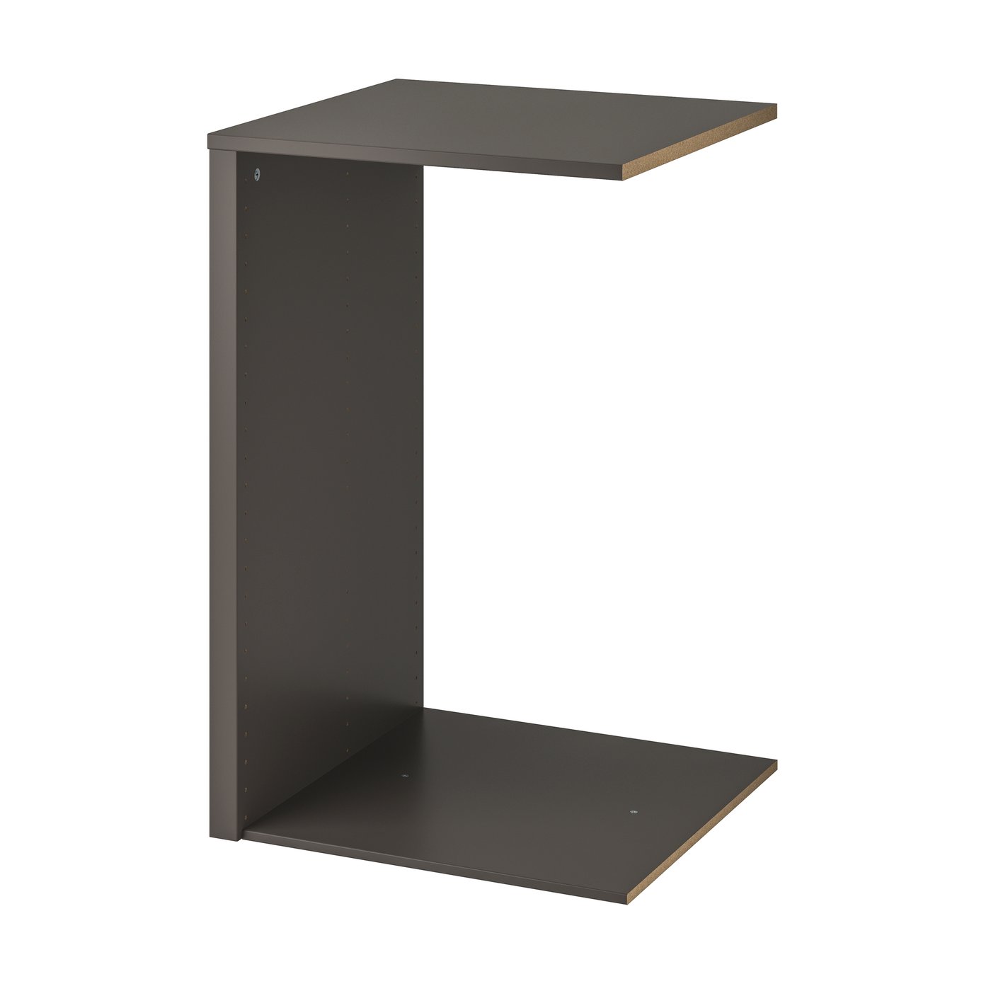 IKEA KOMPLEMENT avdelare för stommar, mörkgrå, 75-100x58 cm