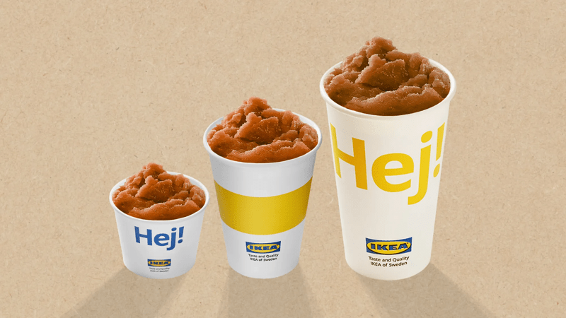 Kjøl deg ned i varmen med en slush med smak av cola eller tyttebær. 