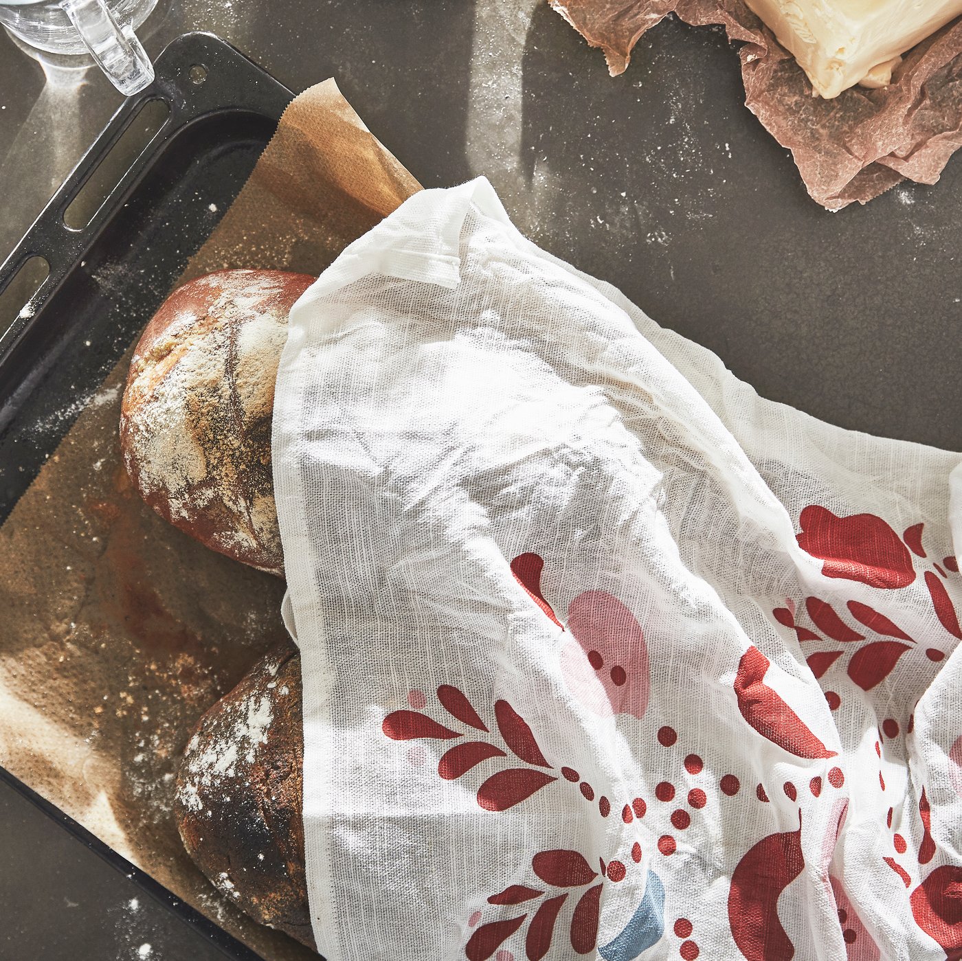 INAMARIA virágmintás konyharuha