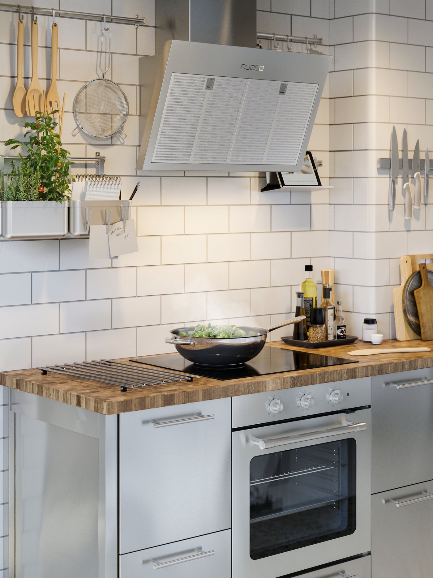 Ikea Herdabdeckung Holz