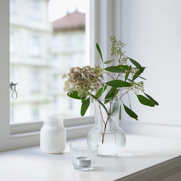 Vaso PÅDRAG in vetro trasparente 