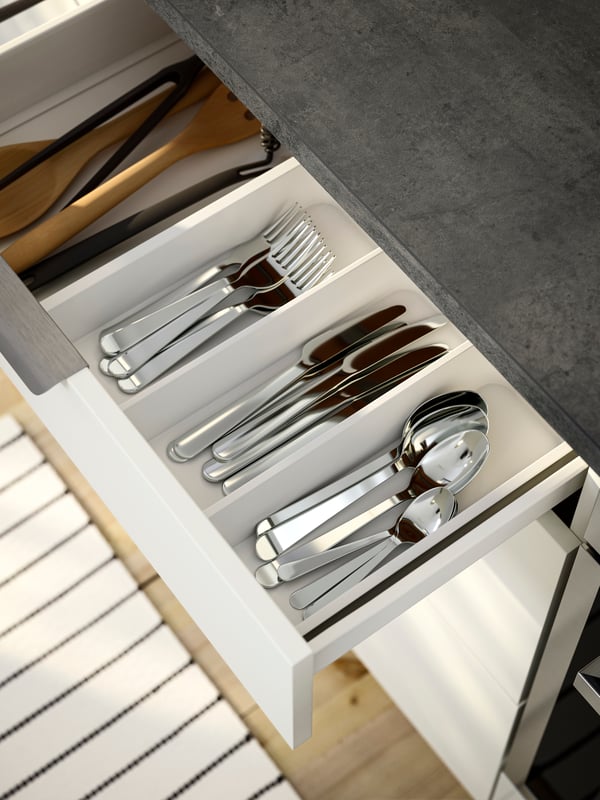 A stainless steel MARTORP spoon