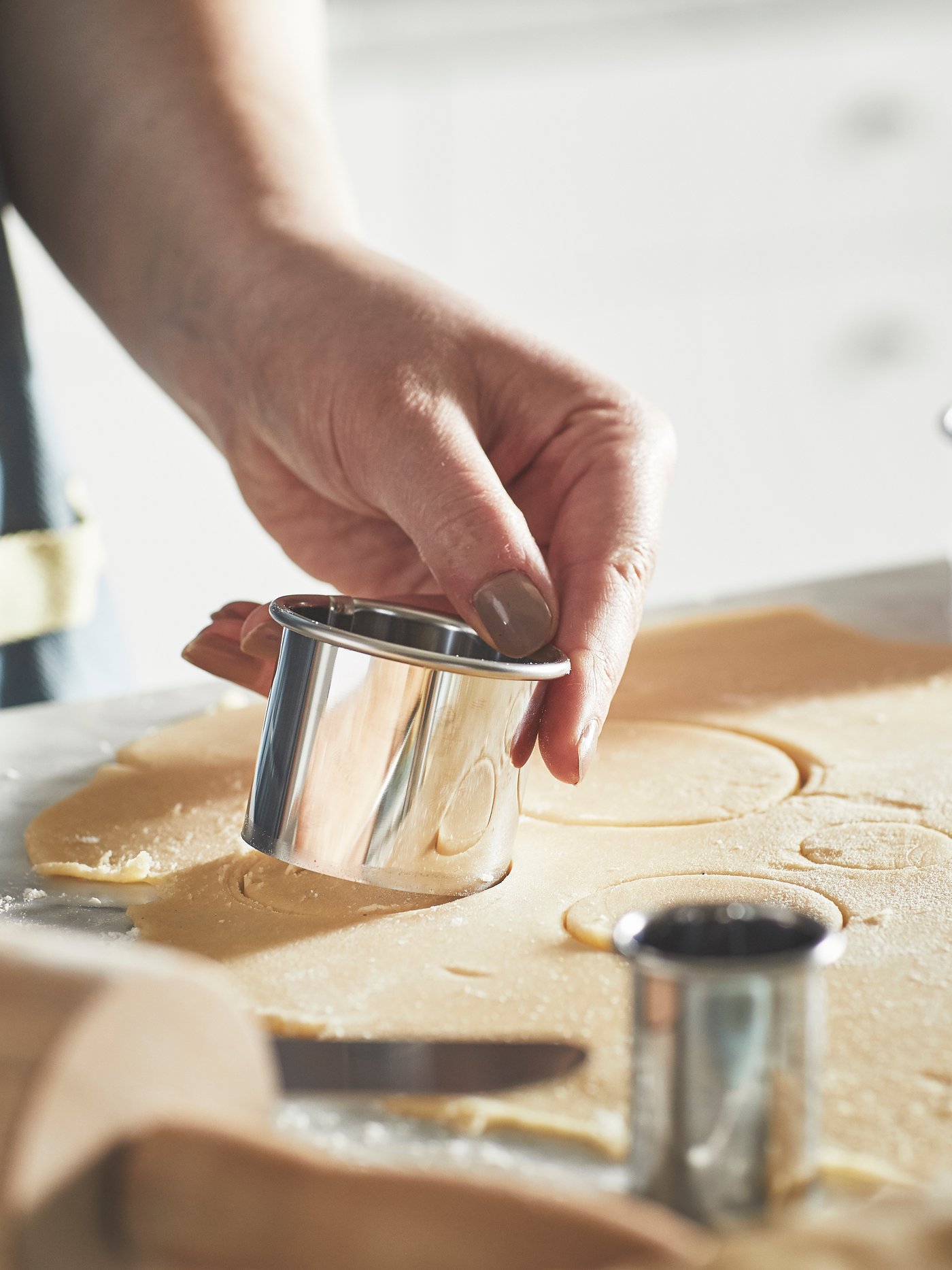 Emporte-pièce LÄTTBAKAD gris argent