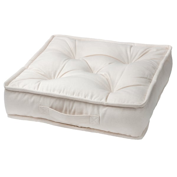 An unbleached GURLI floor cushion in the NA