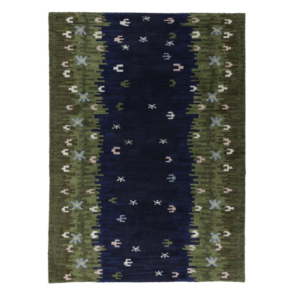 GRODDSVINGEL グロッドスヴィンゲル ラグ パイル短, マルチカラー/ハンドメイド