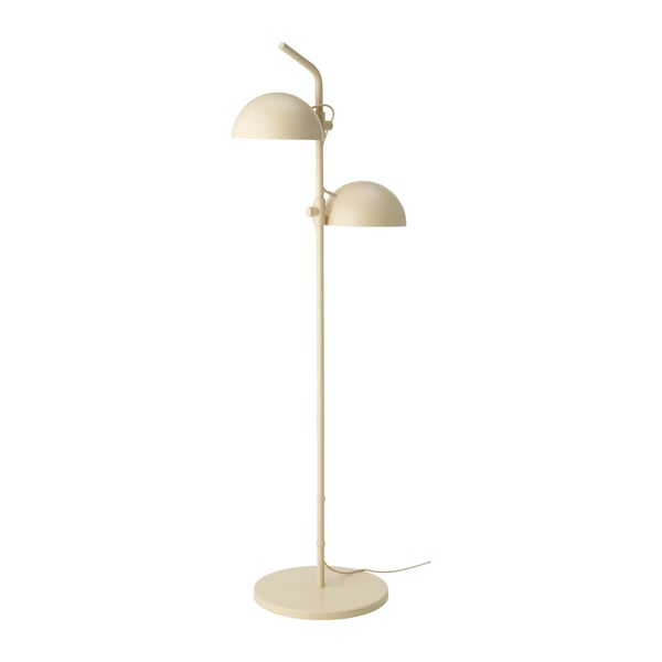 A beige/outdoor SOMMARLÅNKE LED floor lamp