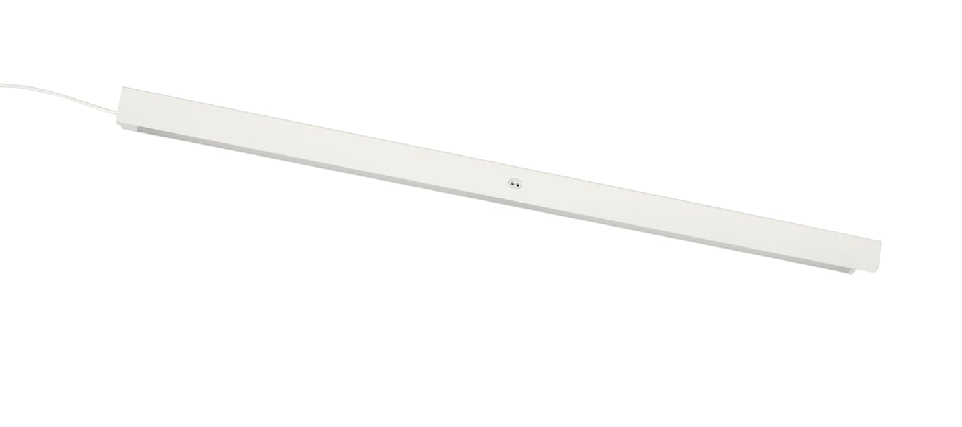 IKEA ÖVERSIDAN LED ljuslist för garderob m sensor, dimbar vit, 71 cm