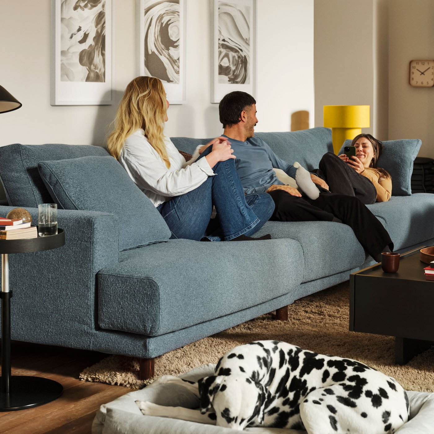 A STOCKHOLM 2025 glass in the living room