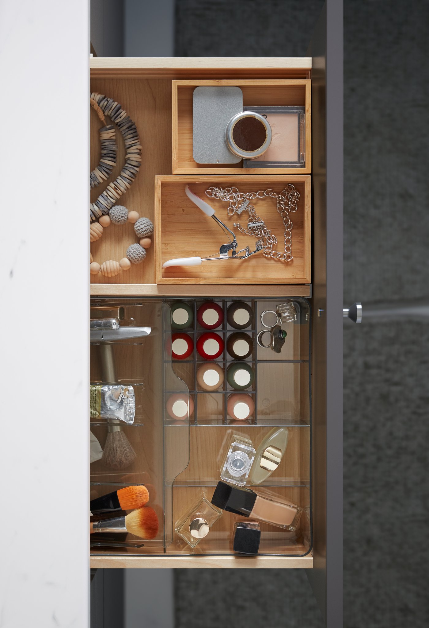 Бамбуковый набор для ванной комнаты DRAGAN из 4 предметов