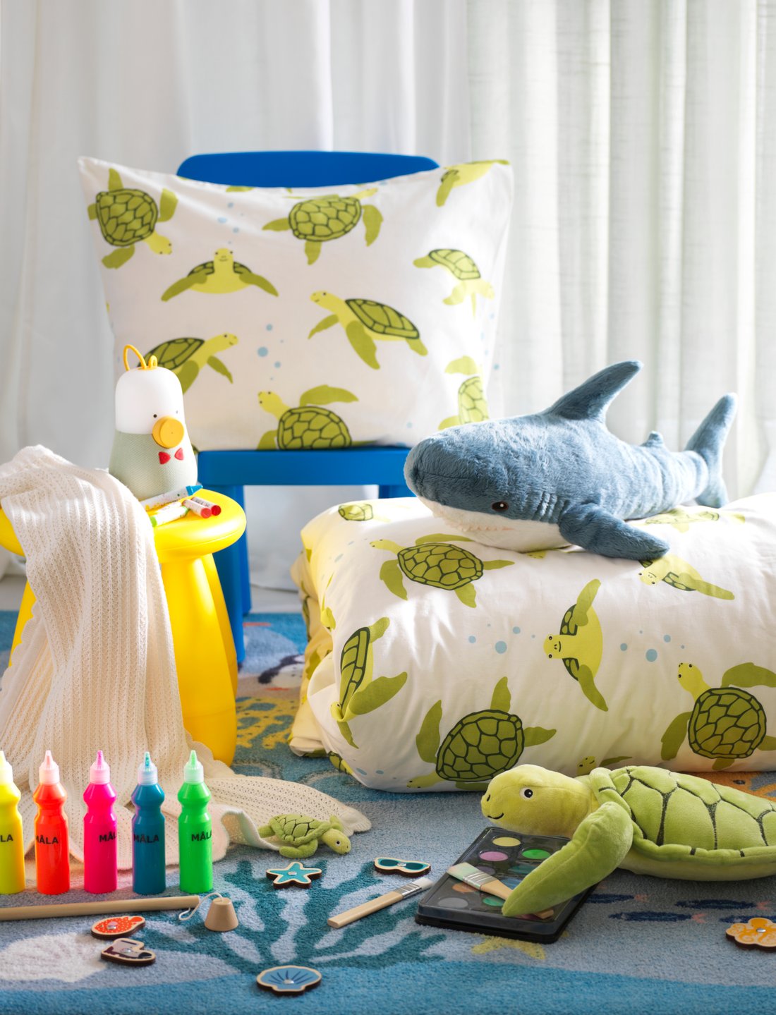 Fun and creative shared bedroom ideas for kids - IKEA