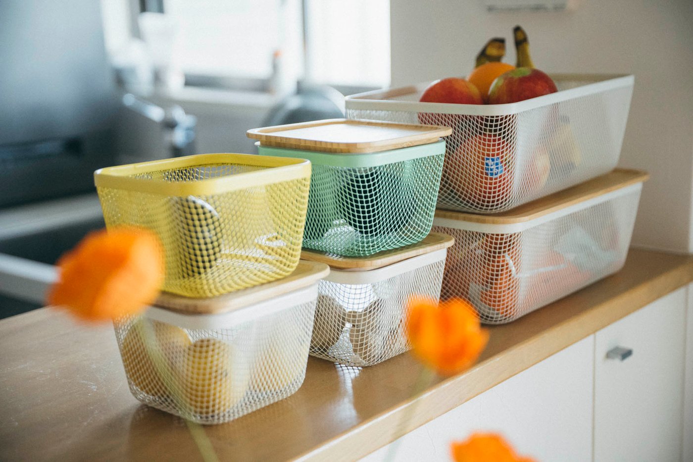 IKEA 365+ 食品保存バスケット