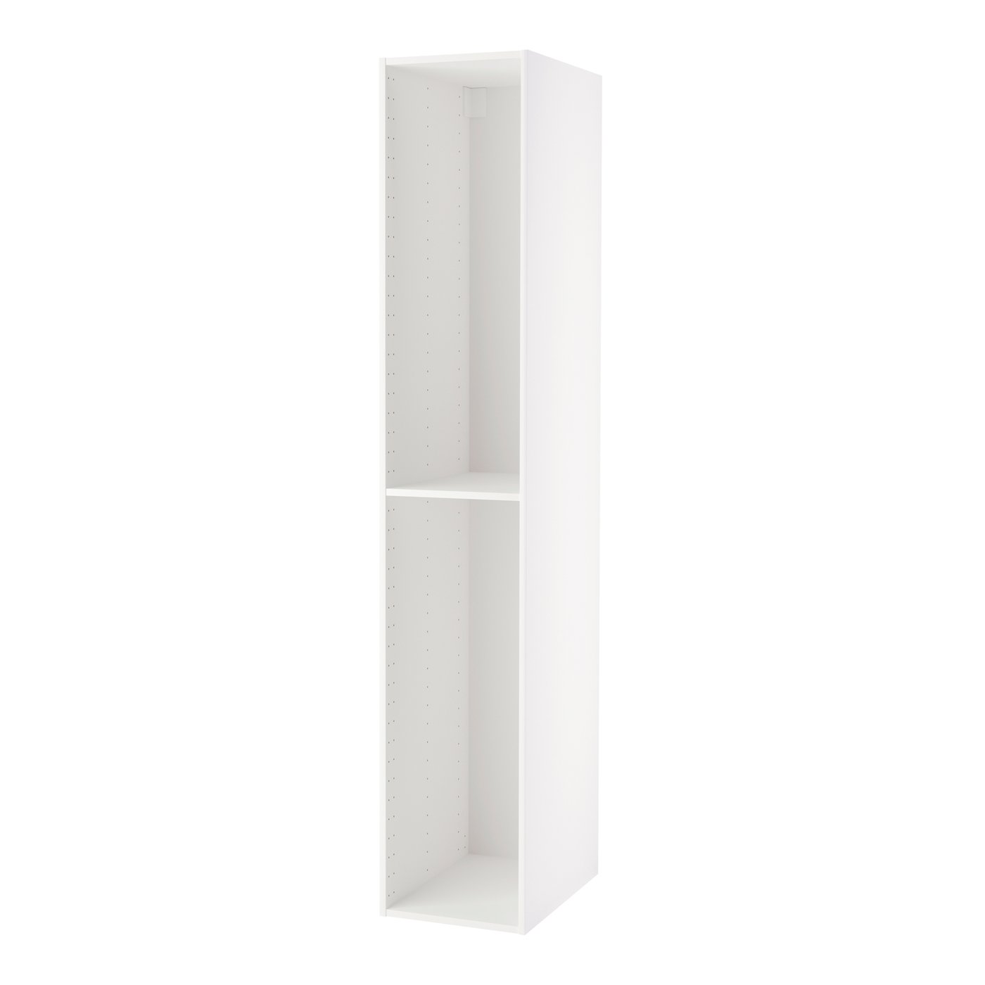 IKEA METOD högskåp, vit, 40x60x220 cm