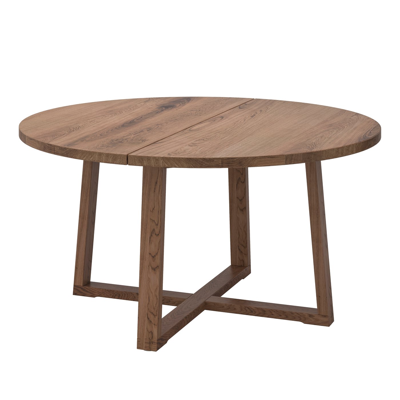IKEA MÖRBYLÅNGA bord, ekfaner brunlaserad, 145 cm