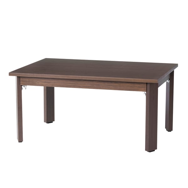 A foldable/brown MOXBODA coffee table
