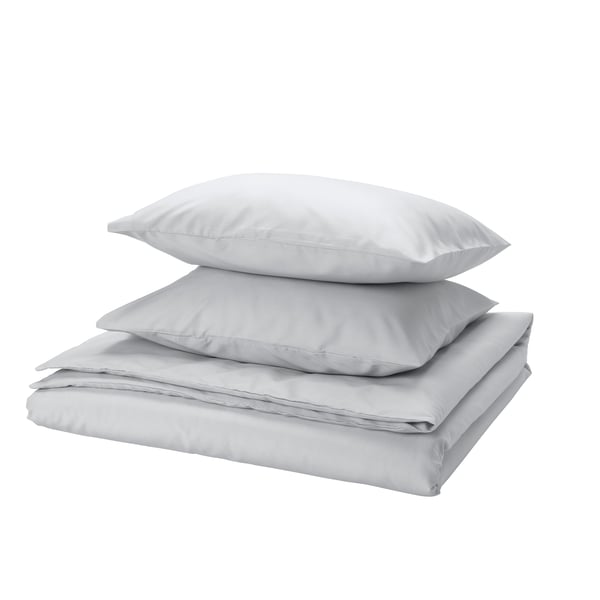 PILTANDVINGE Housse de couette et 2 taies