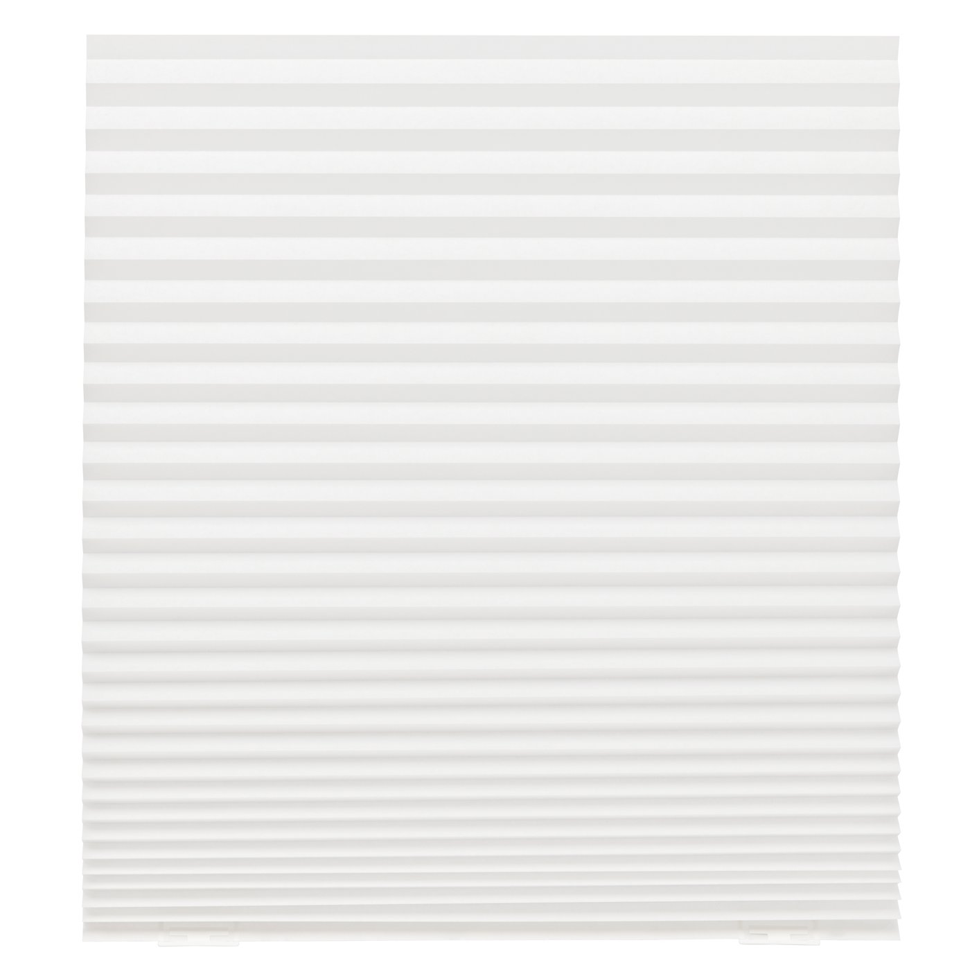 IKEA SCHOTTIS plisségardin, vit, 90x190 cm