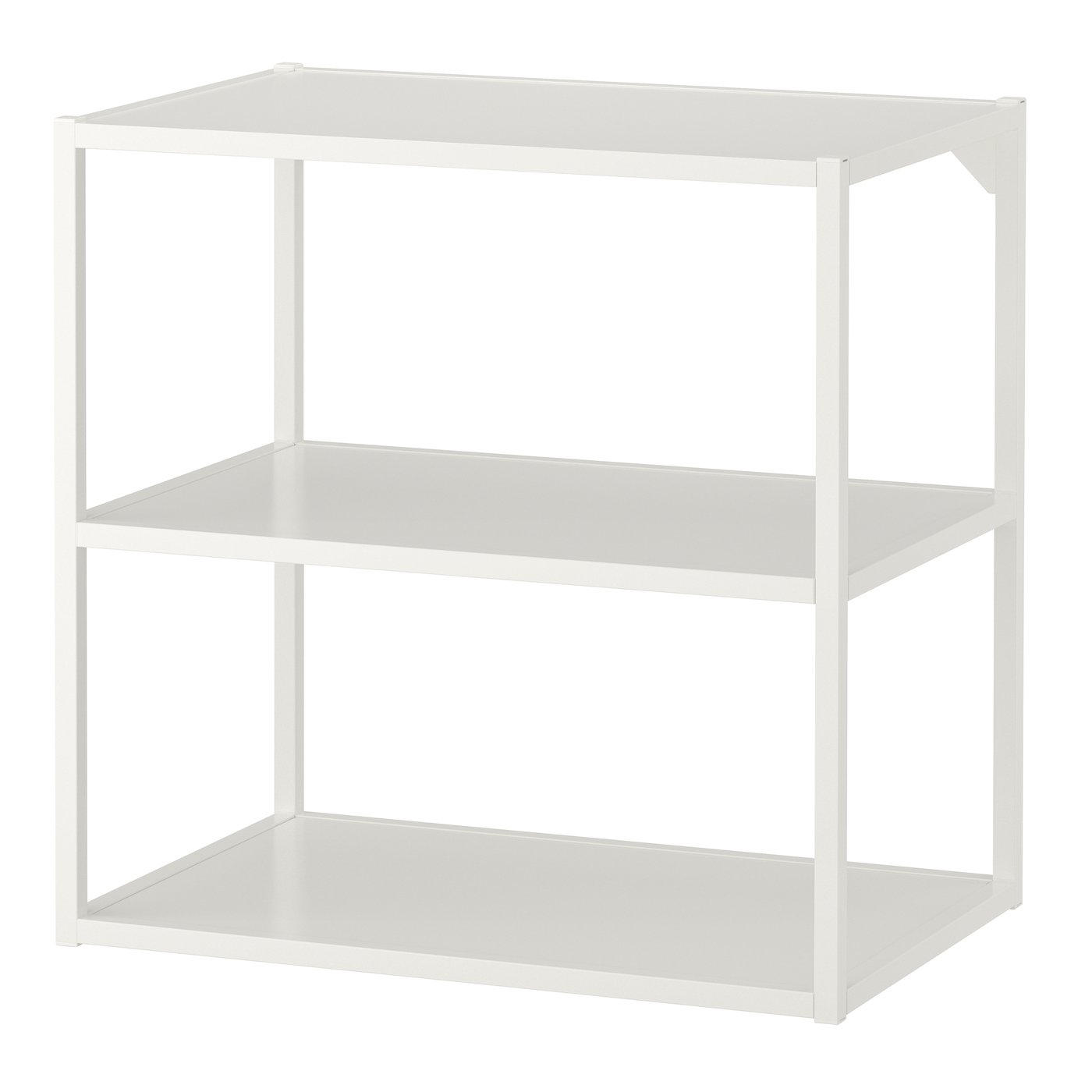 IKEA ENHET bänkstomme m hyllplan, vit, 60x40x60 cm