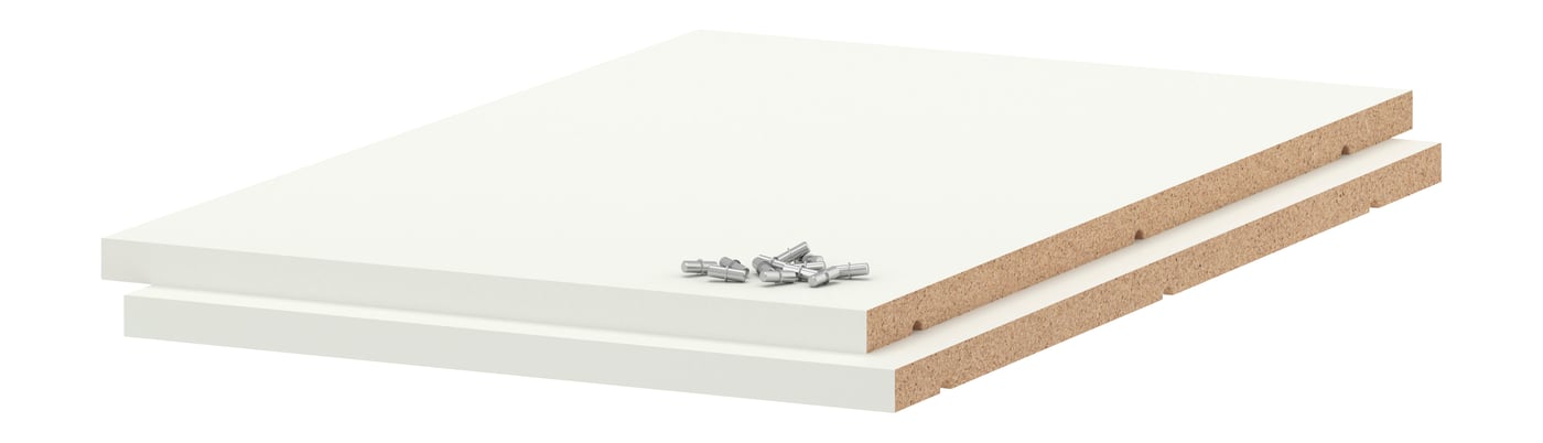 IKEA UTRUSTA hyllplan, vit, 40x60 cm