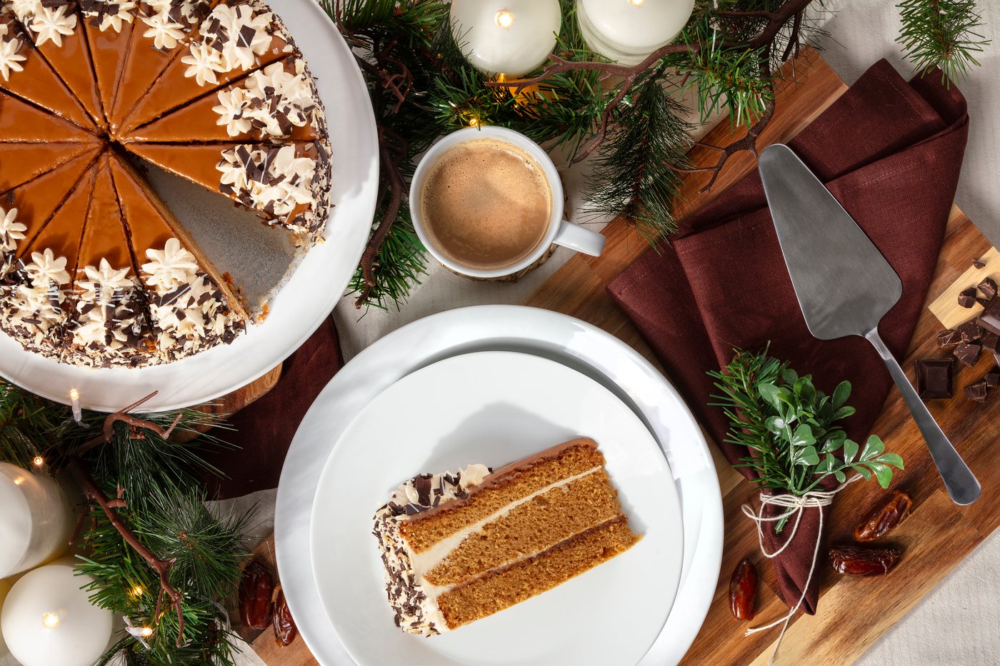 Salted Caramel Gateau