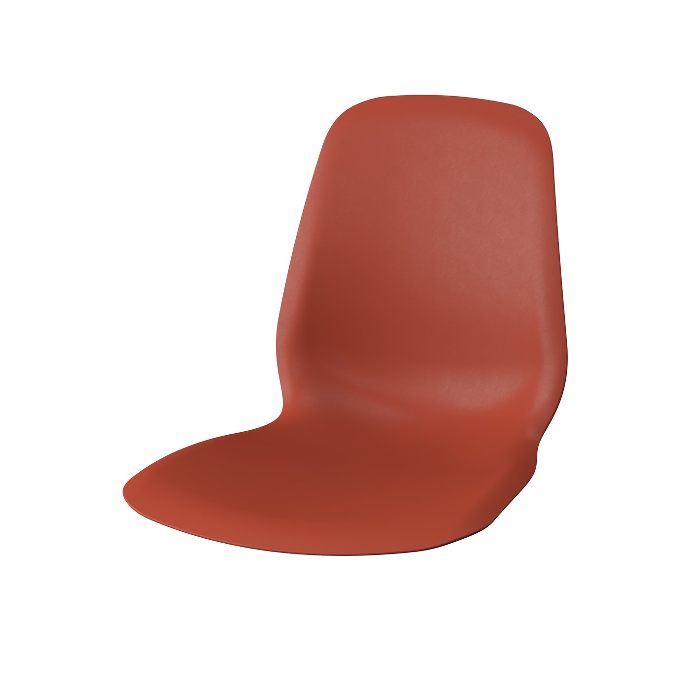IKEA SKÅLSTA sittskal, plast röd