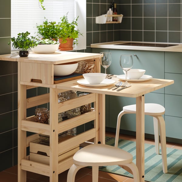 A birch KYRRE stool