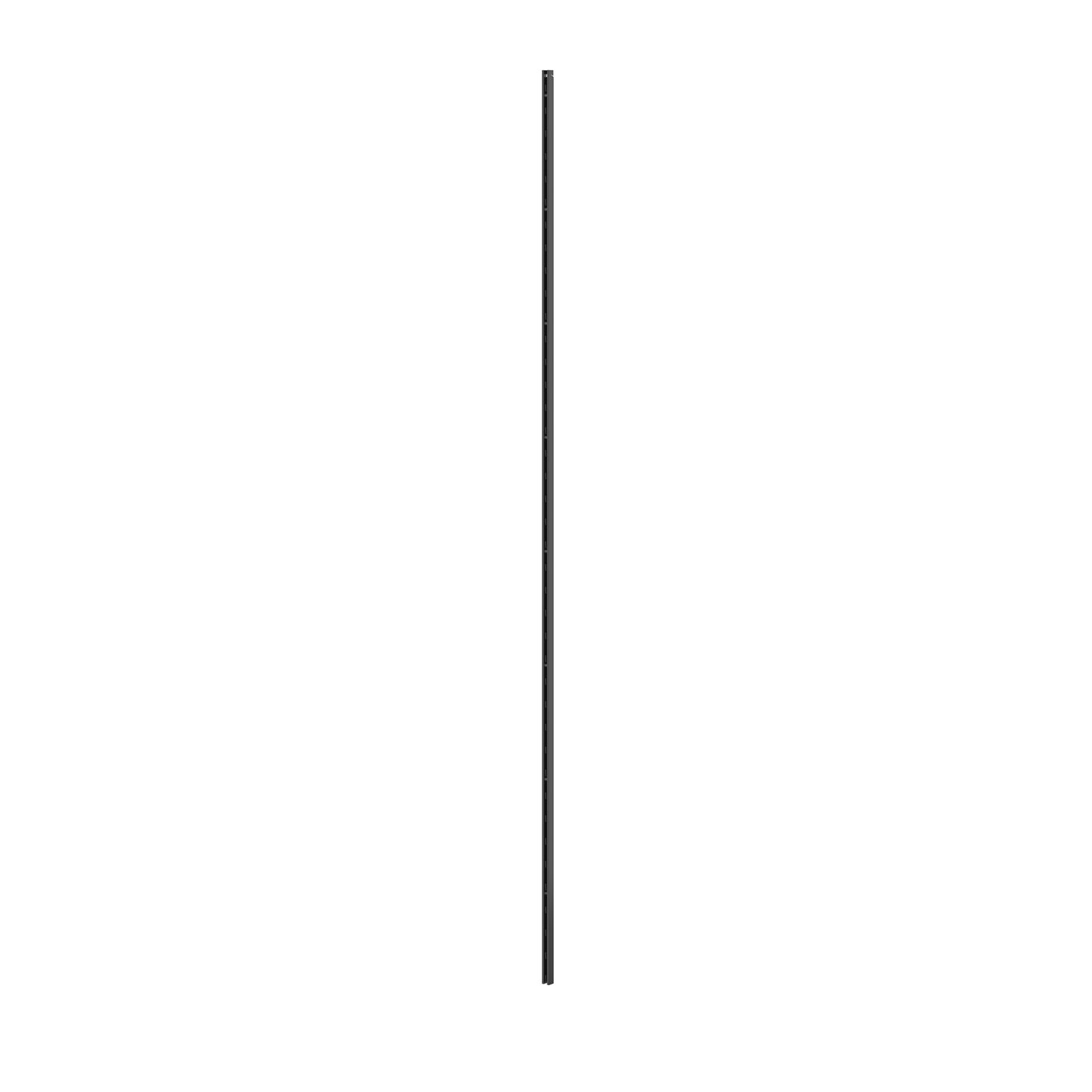 IKEA BOAXEL väggskena, antracit, 200 cm