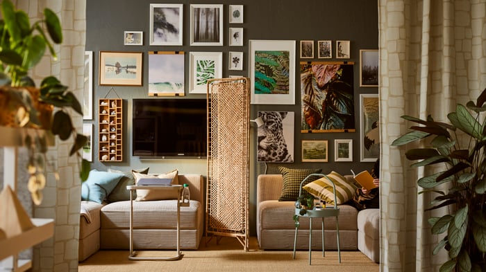 Living room divider ideas that transform open spaces - IKEA