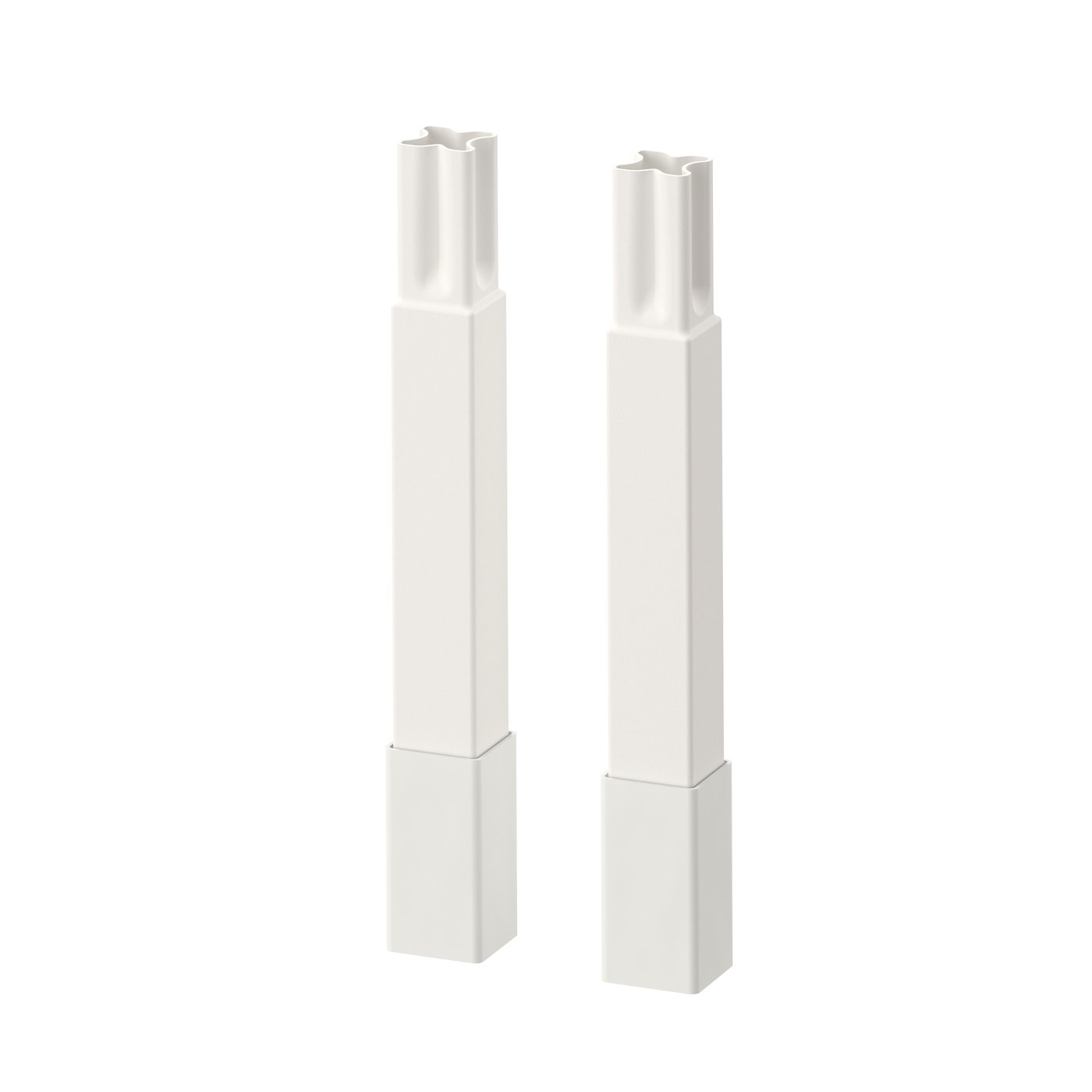 IKEA ENHET ben för stomme, vit, 12.5 cm