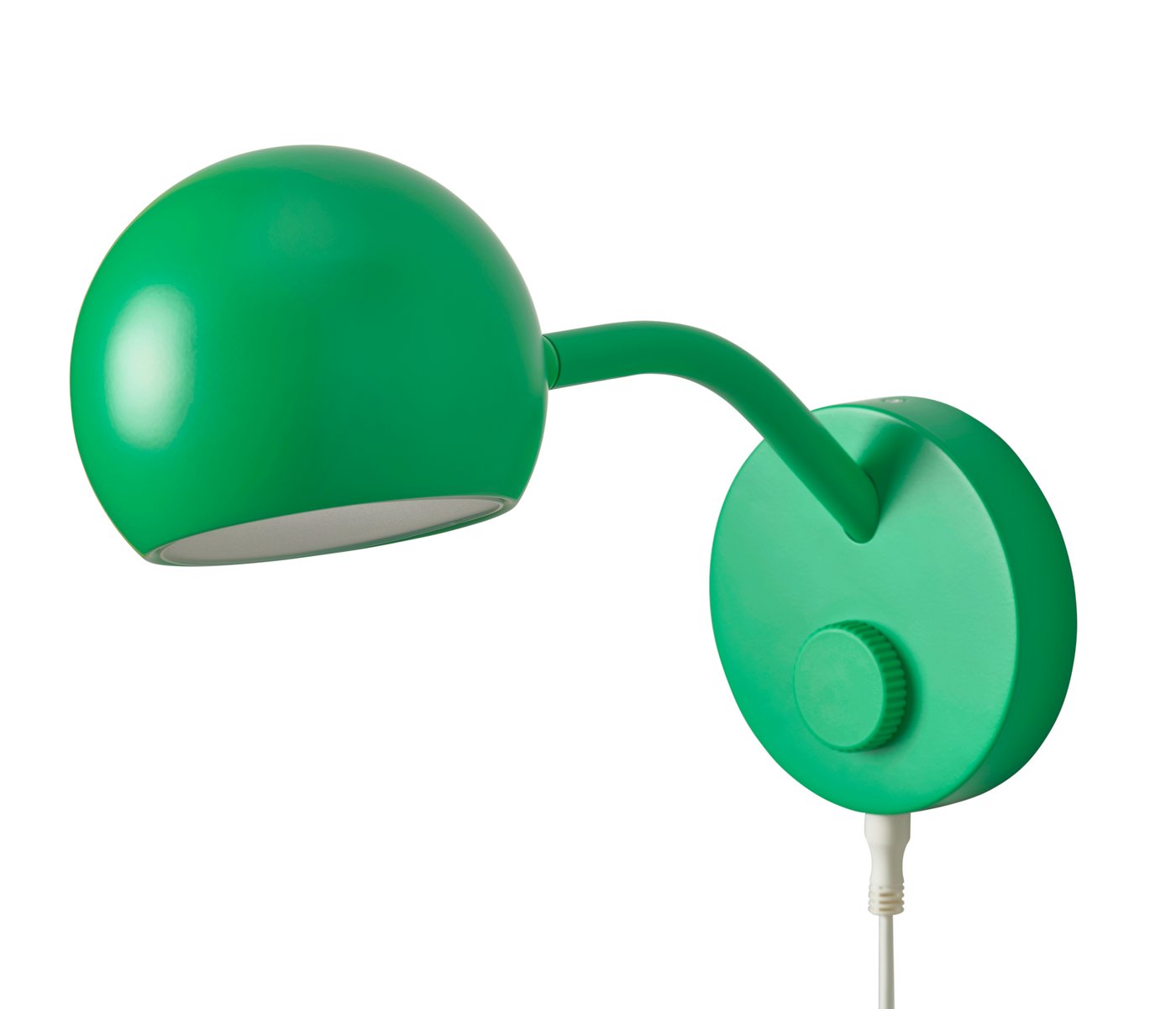 IKEA KORVSNÖRE LED vägglampa, dimbar/grön