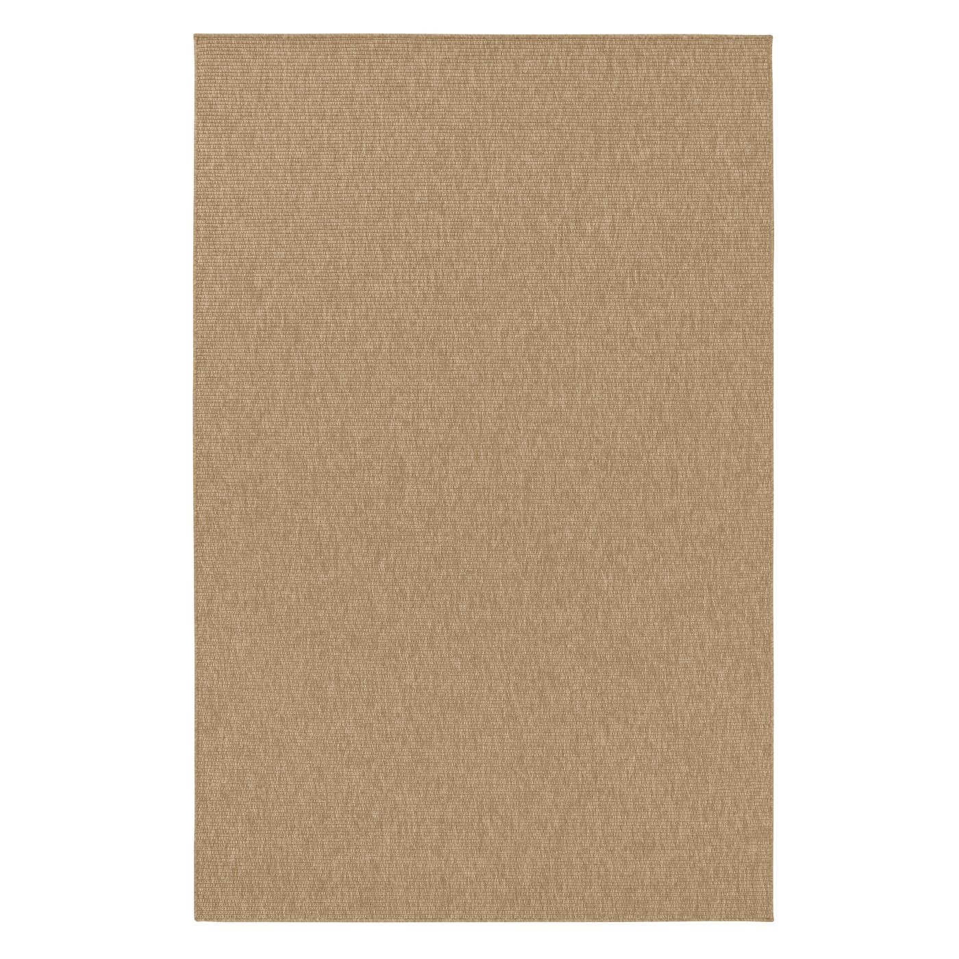 IKEA LÄTTBETONG matta slätvävd, inom-/utomhus, beige/ljusbrun, 200x300 cm
