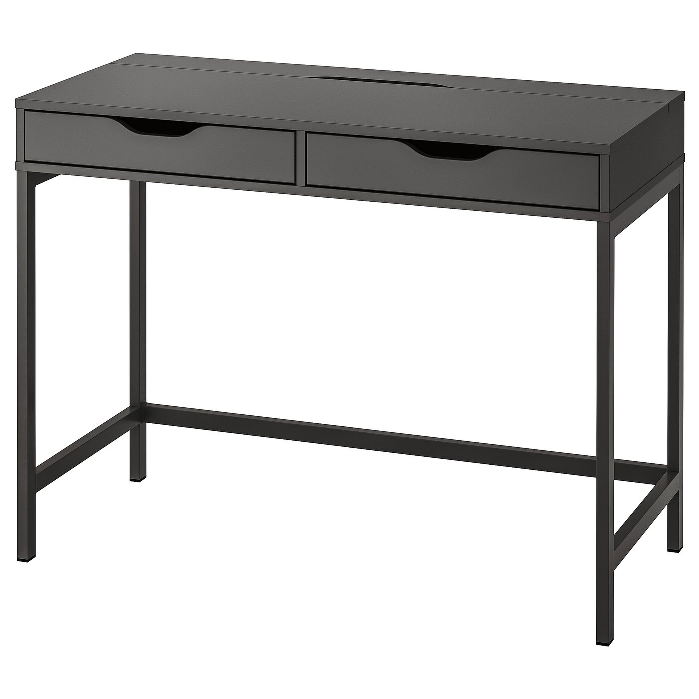 ALEX desk, black-brown, 100x48 cm - IKEA Finland