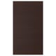 ASKERSUND Front for dishwasher, dark brown ash effect, 45x80 cm
