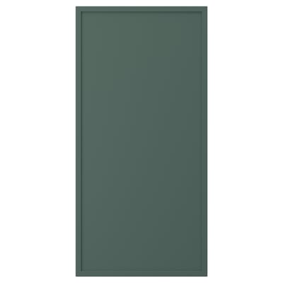 ASPUDDEN Decorative cover panel, dark grey-green, 39x80 cm