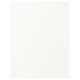 An ASPUDDEN product, white, rectangular, made of particleboard, fibreboard, and plastic materials.