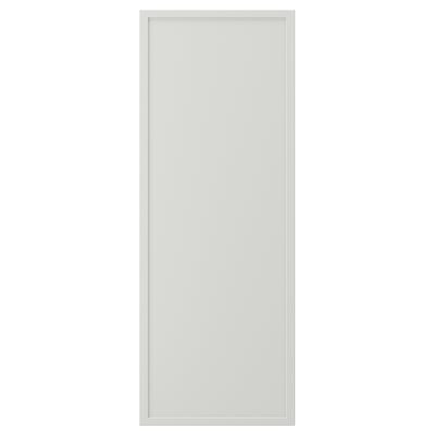 ASPUDDEN Door, light grey, 30x80 cm