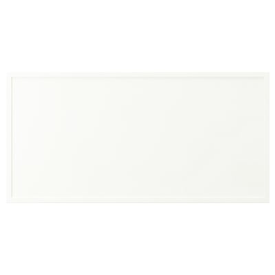 ASPUDDEN filing cabinet, white, rectangular, particleboard & fibreboard, plastic edges.