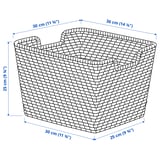 Illustration with measurements for the product: ÅSUNDEN.
