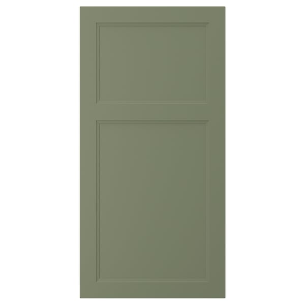 AXSTAD green kitchen cabinet, recycled plastic.