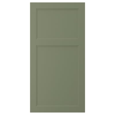 AXSTAD green kitchen cabinet, recycled plastic.