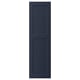 A blue AXSTAD kitchen door with a smooth, rectangular design and inset panel, made from fibreboard with a plastic foil surface.