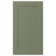 AXSTAD green cabinet door, simple rectangular design with inset panel.