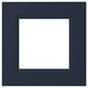 AXSTAD blue door, plastic glass, square modern.