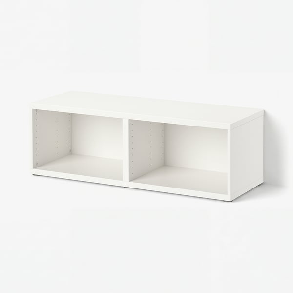 BESTÅ Frame, white, 120x40x38 cm