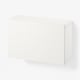 BESTÅ Wall-mounted cabinet combination, white/Laxviken white, 60x22x38 cm