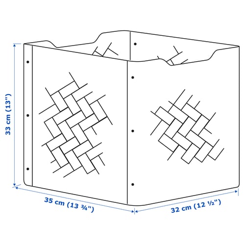 Illustration with measurements for the product: BULLIG.