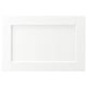 Option: A white ENKÖPING cabinet with a modern design, featuring a smooth, durable, and stain-resistant foil finish.