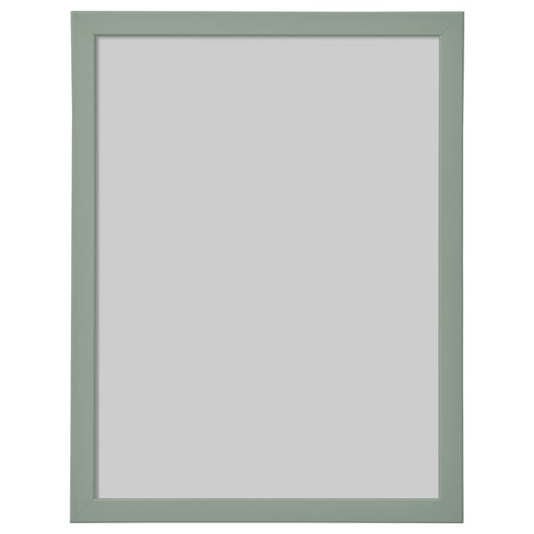 Green FISKBO picture frame with simple design suitable for kids rooms.